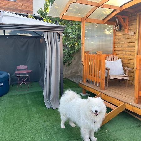 La Galipette, Charmant Chalet En Champagne Fleury-la-Riviere 外观 照片